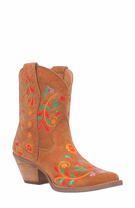 Dingo Sugar Bug Embroidered Western Boot