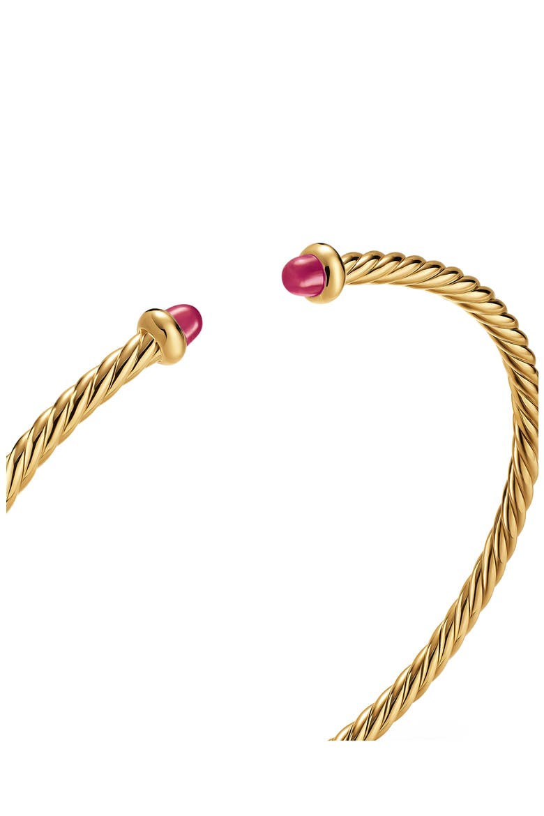 Micro Cable Flex Bracelet, Alternate, color, GOLD