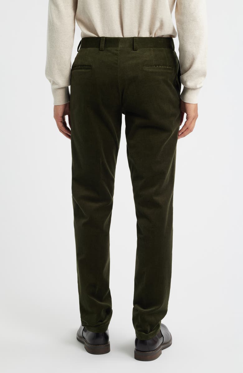 Jack Victor Palmer Corduroy Pants, Alternate, color, Olive