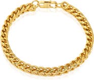 INVICTA Mens' 6mm Franco Chain Bracelet