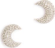 Deepa Gurnani Feyre Crescent Earrings