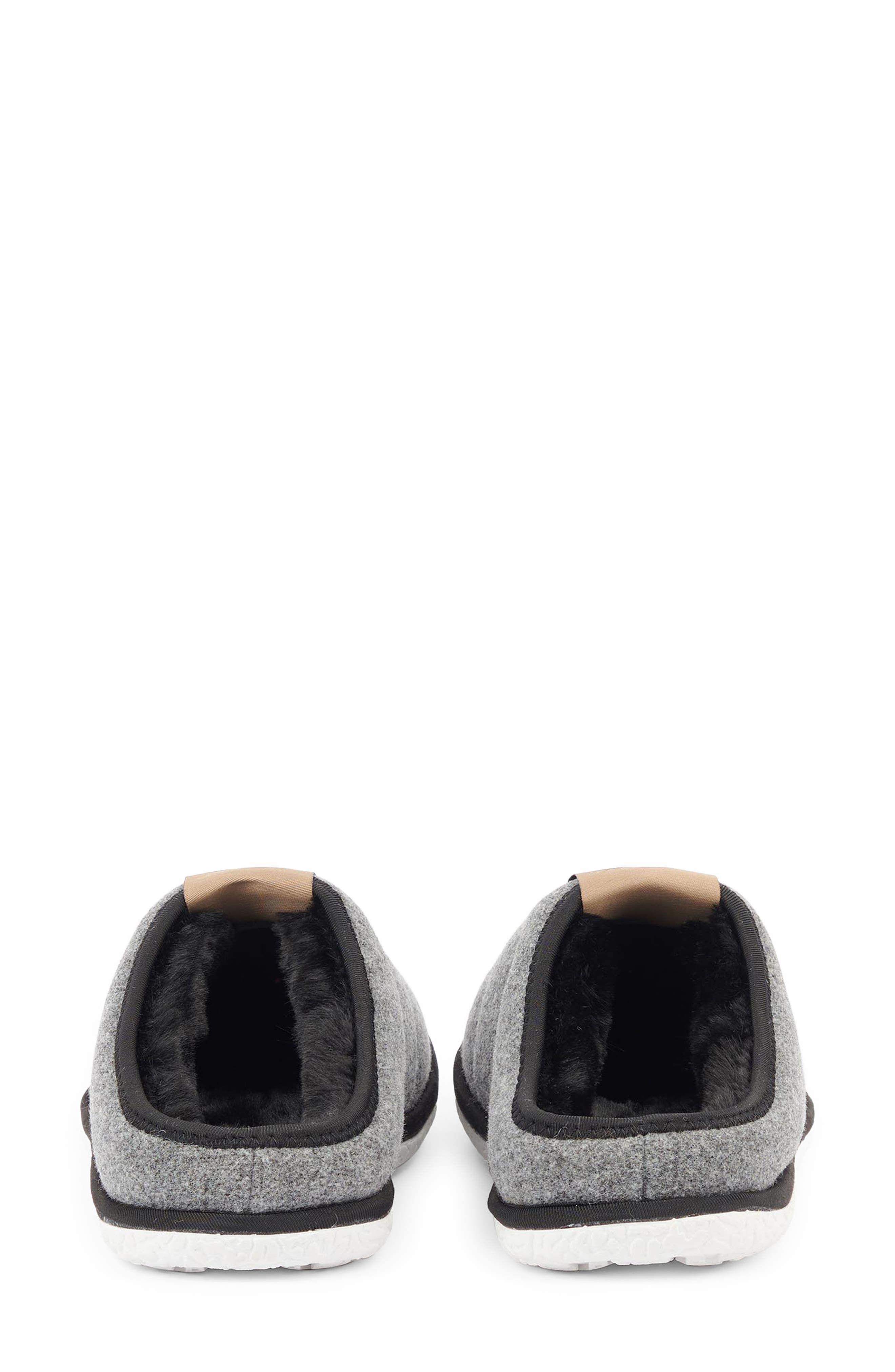 Barbour Nell Faux Fur Lined Quilted Slipper, Alternate, color, 