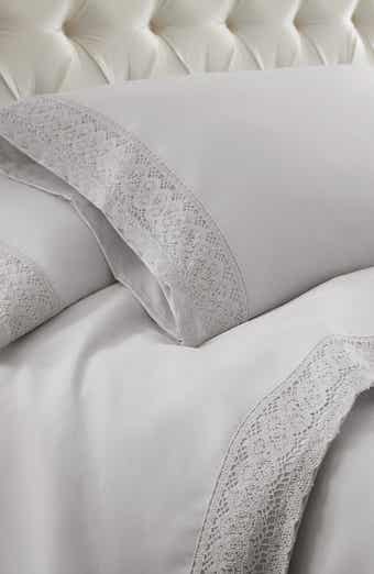 Modern Threads Crochet Lace 4-Piece Sheet Set