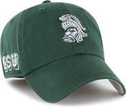 '47 Men's '47 Green Michigan State Spartans Vintage Sure Shot Franchise Fitted Hat