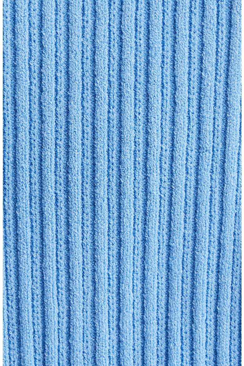 Mixed Stitch Fine Gauge Henley Sweater, Alternate, color, PERIWINKLE