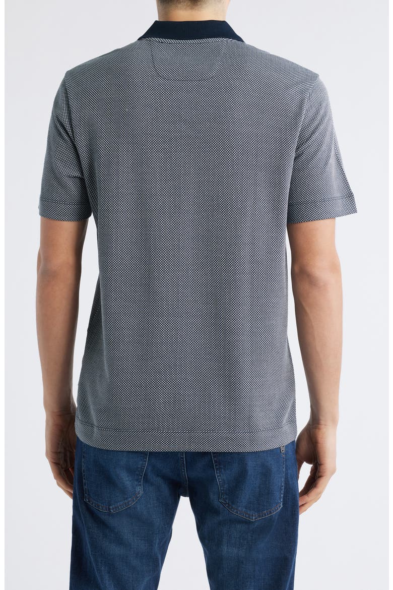 Parson Cotton & Silk Polo, Alternate, color, DARK BLUE