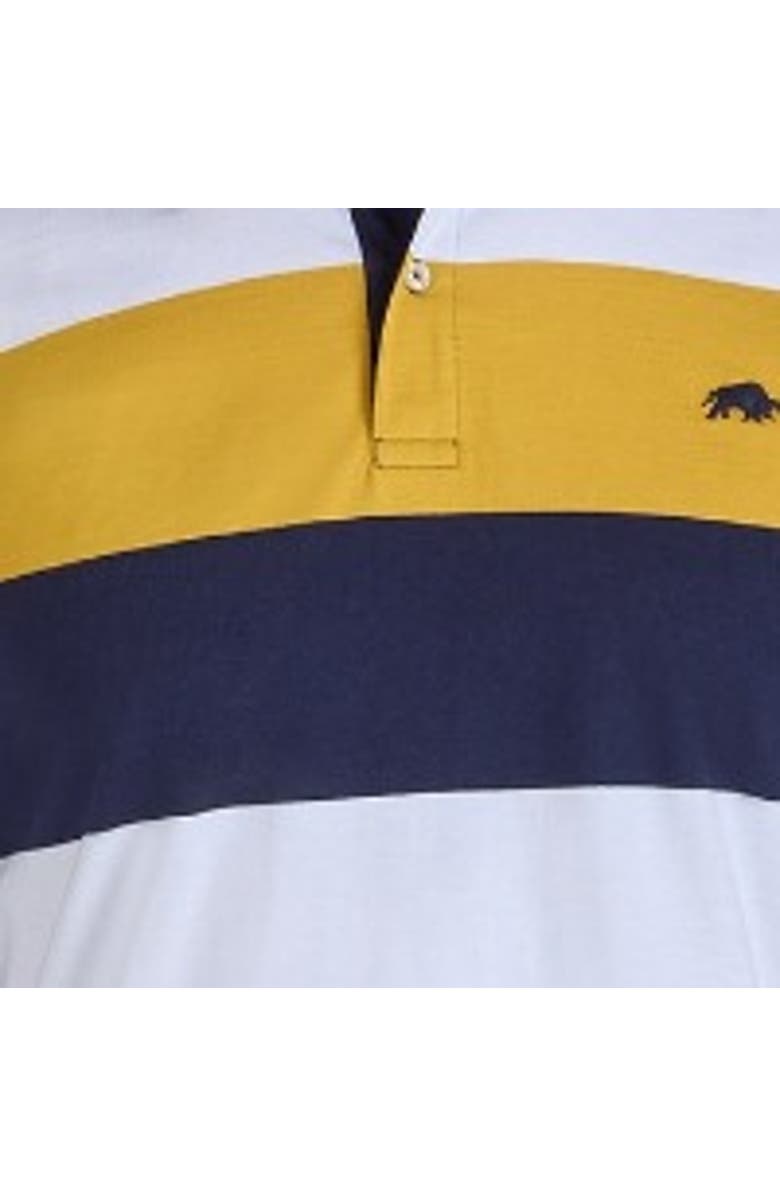 Raging Bull Chestband Stripe Polo Shirt, Alternate, color, Navy