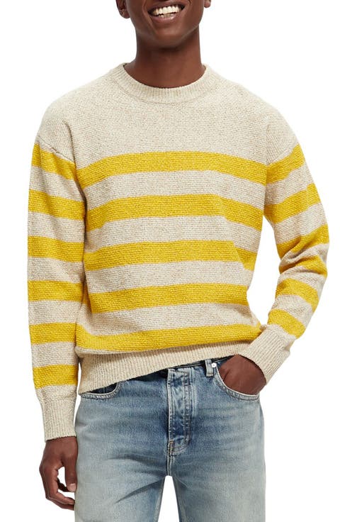 Stripe Crewneck Sweater
