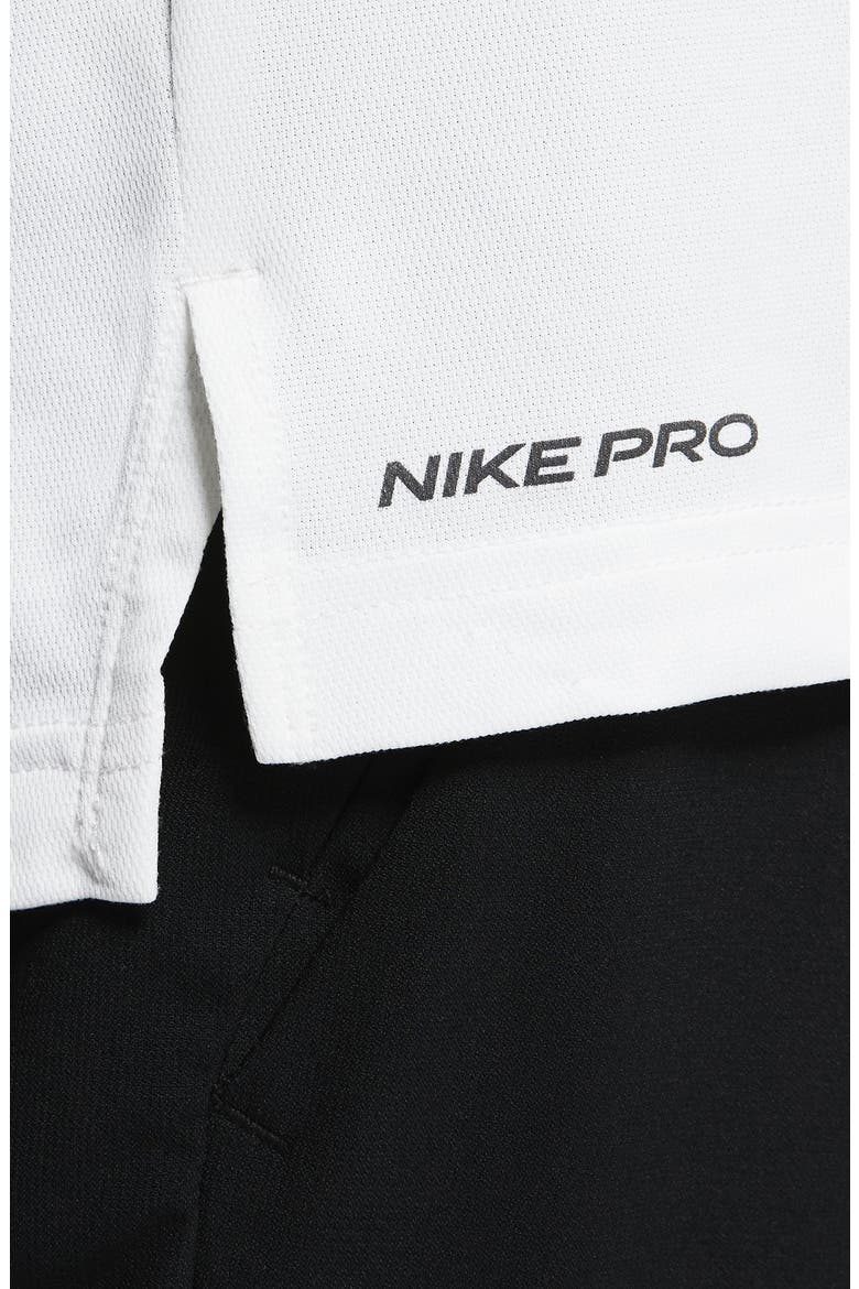 Pro Dri-FIT Training Hoodie, Alternate, color, WHITE/BLACK