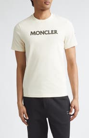 Moncler Logo Patch Graphic T-Shirt