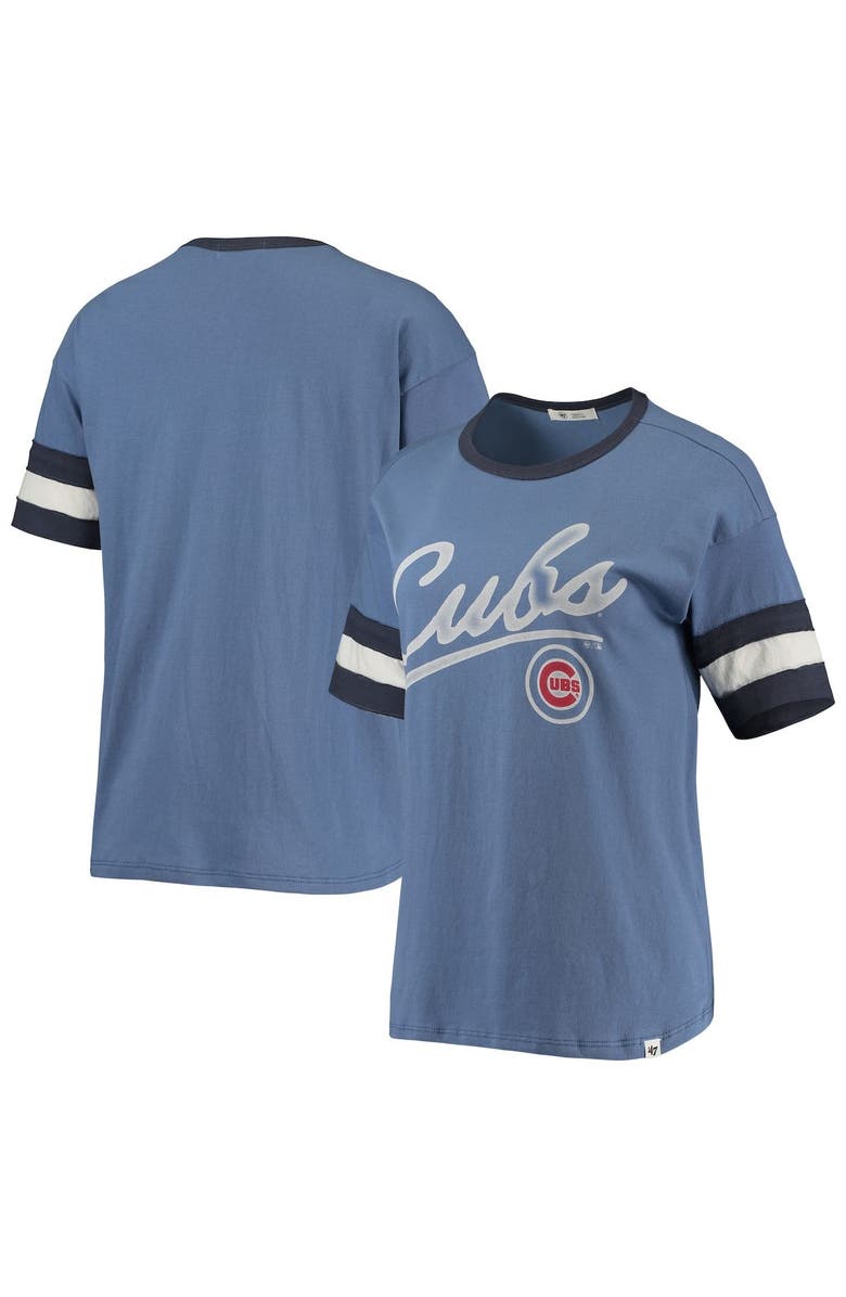 '47 Women's '47 Royal Chicago Cubs Dani T-Shirt, Main, color, 