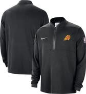 Nike Men's Nike Black Phoenix Suns 2024/25 Courtside Performance Half-Zip Top