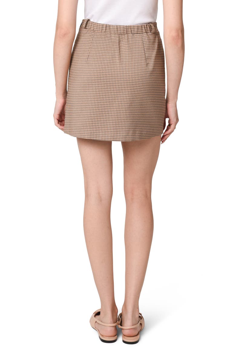 Newton Houndstooth Pencil Skirt, Alternate, color, BROWN HOUNDSTOOTH