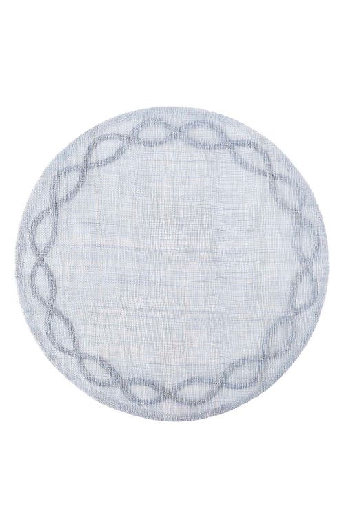 Juliska Tuileries Garden Set Of 4 Placemats In Chambray