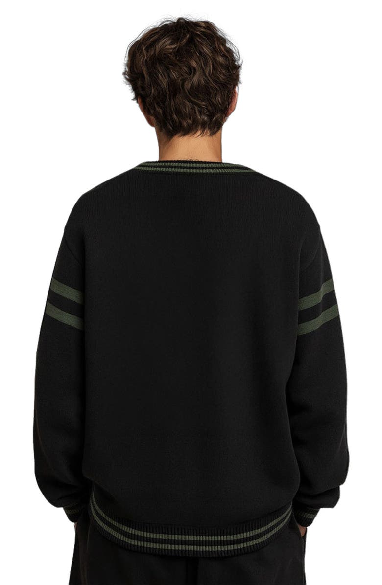 Blvck Harry Potter x Blvck Slytherin Cardigan, Alternate, color, Black/Green