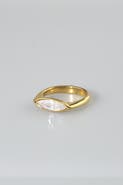 Meideya Marquise Sleek Ring