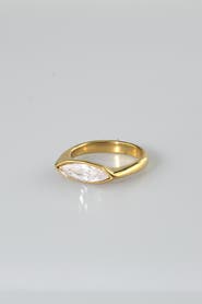 Meideya Marquise Sleek Ring