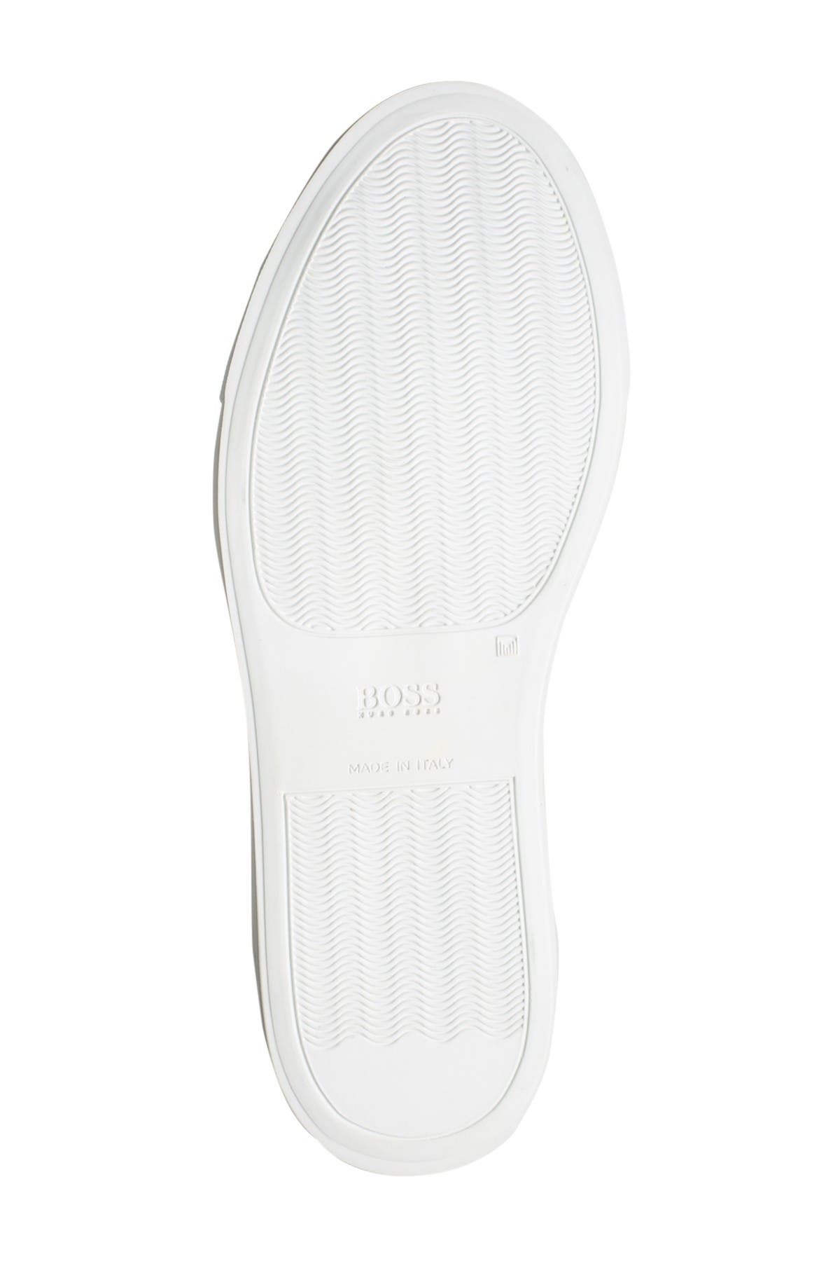 Low Cut Leather Sneaker, Alternate, color, WHT