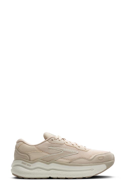 Brooks Ghost Max Se Sneaker In Almond Peach/chateau/coconut