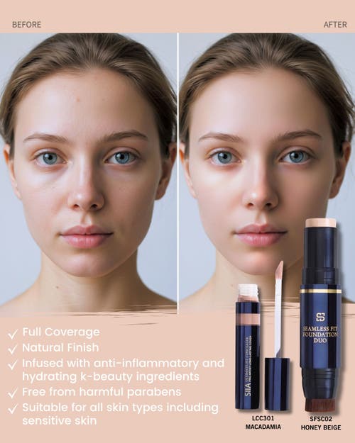 Siia Cosmetics 5-pc. Perfect Base Collection In Brown