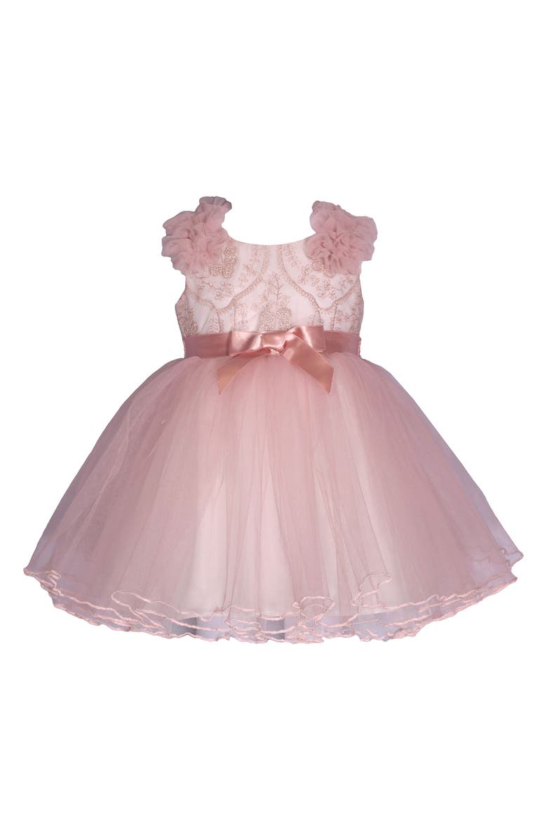 Iris & Ivy Kids' Embroidered Tulle Ballerina Dress, Main, color, 