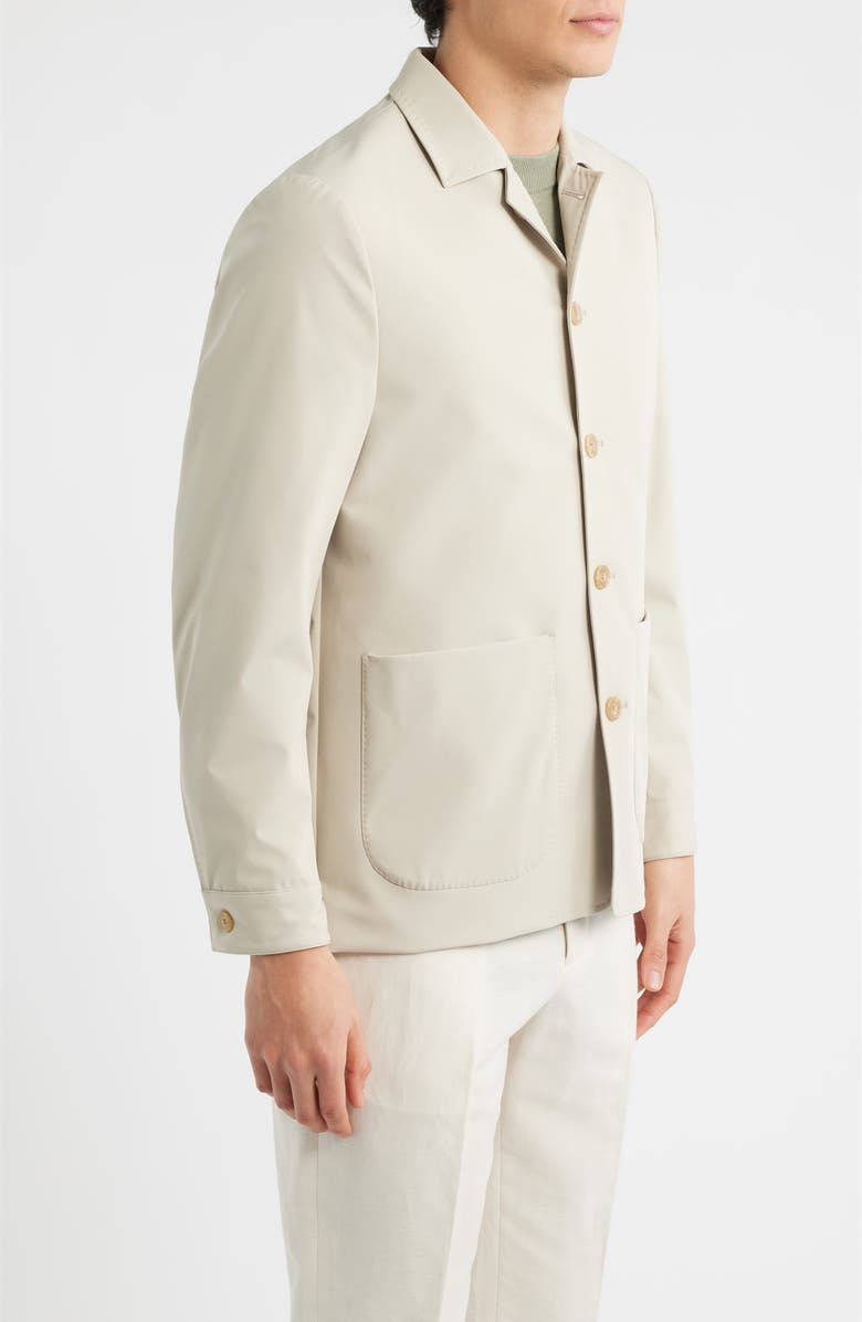 Aurélien Stretch Leisure Jacket, Alternate, color, Ecru