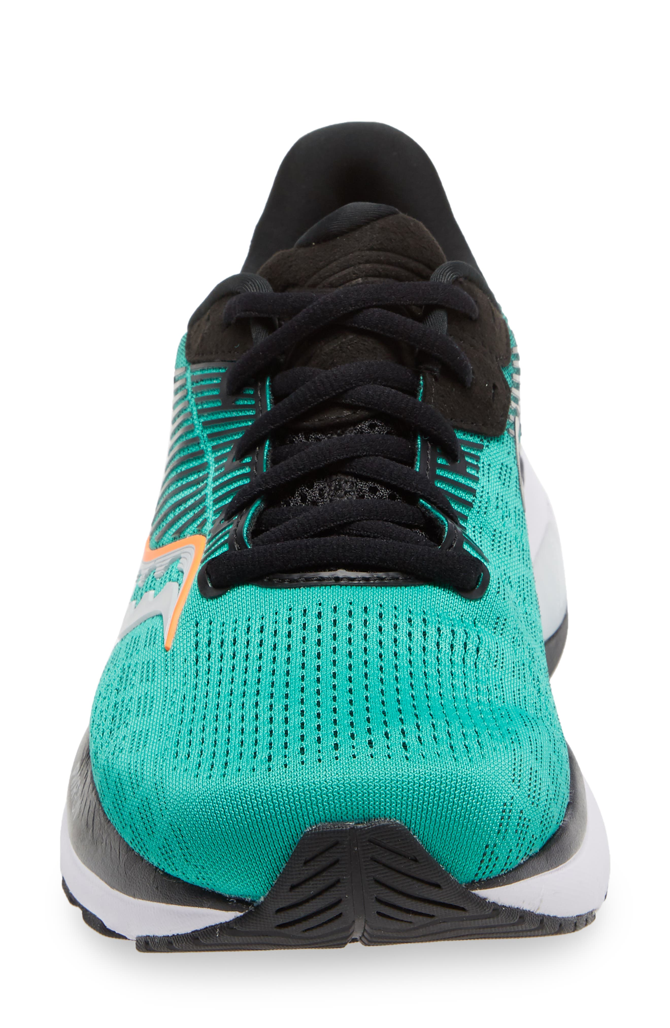 Guide 14 Running Shoe, Alternate, color, GREEN/ SILVER
