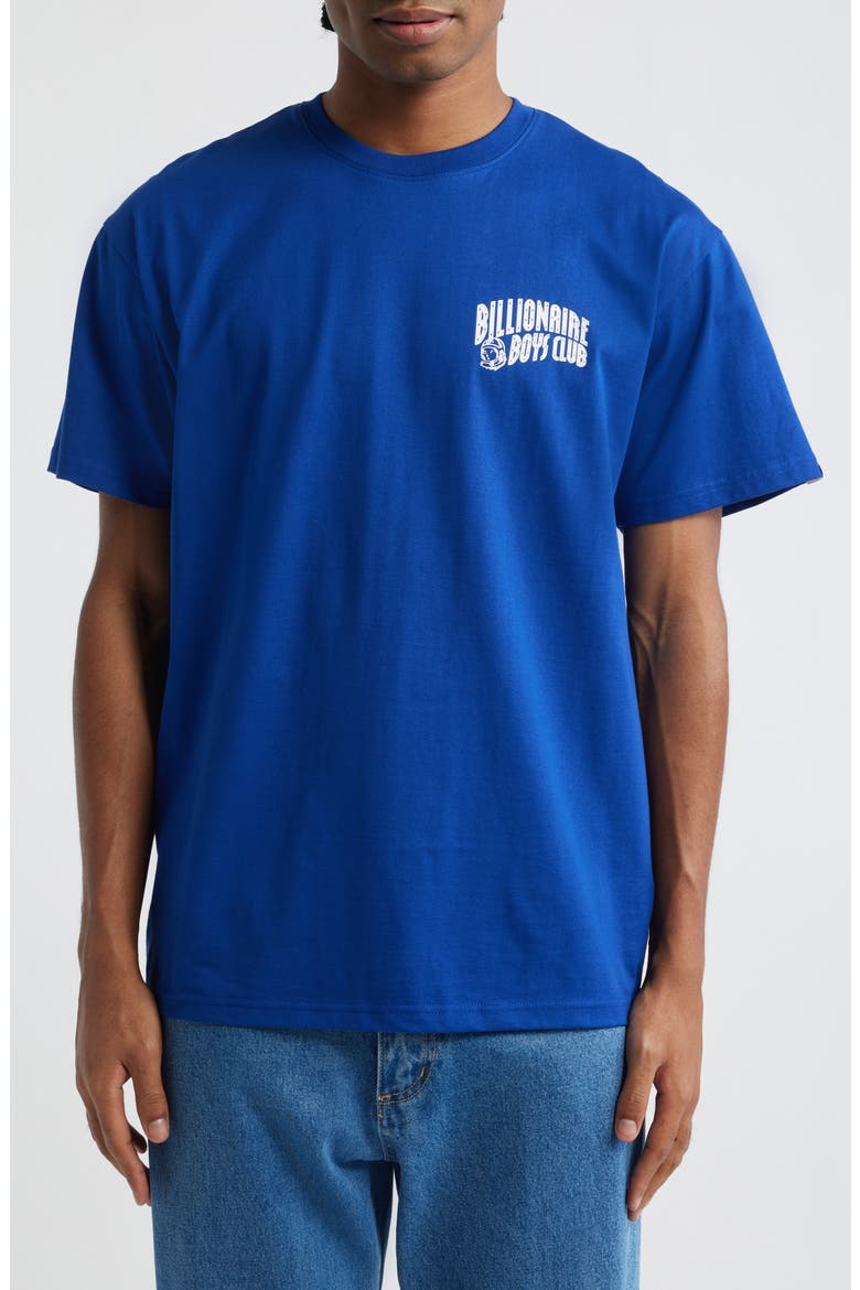 Curve Logo Short Sleeve Graphic T-Shirt, Main, color, SODALITE BLUE