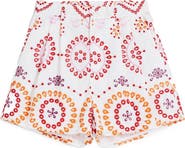 Desigual Embroidered Cotton Shorts