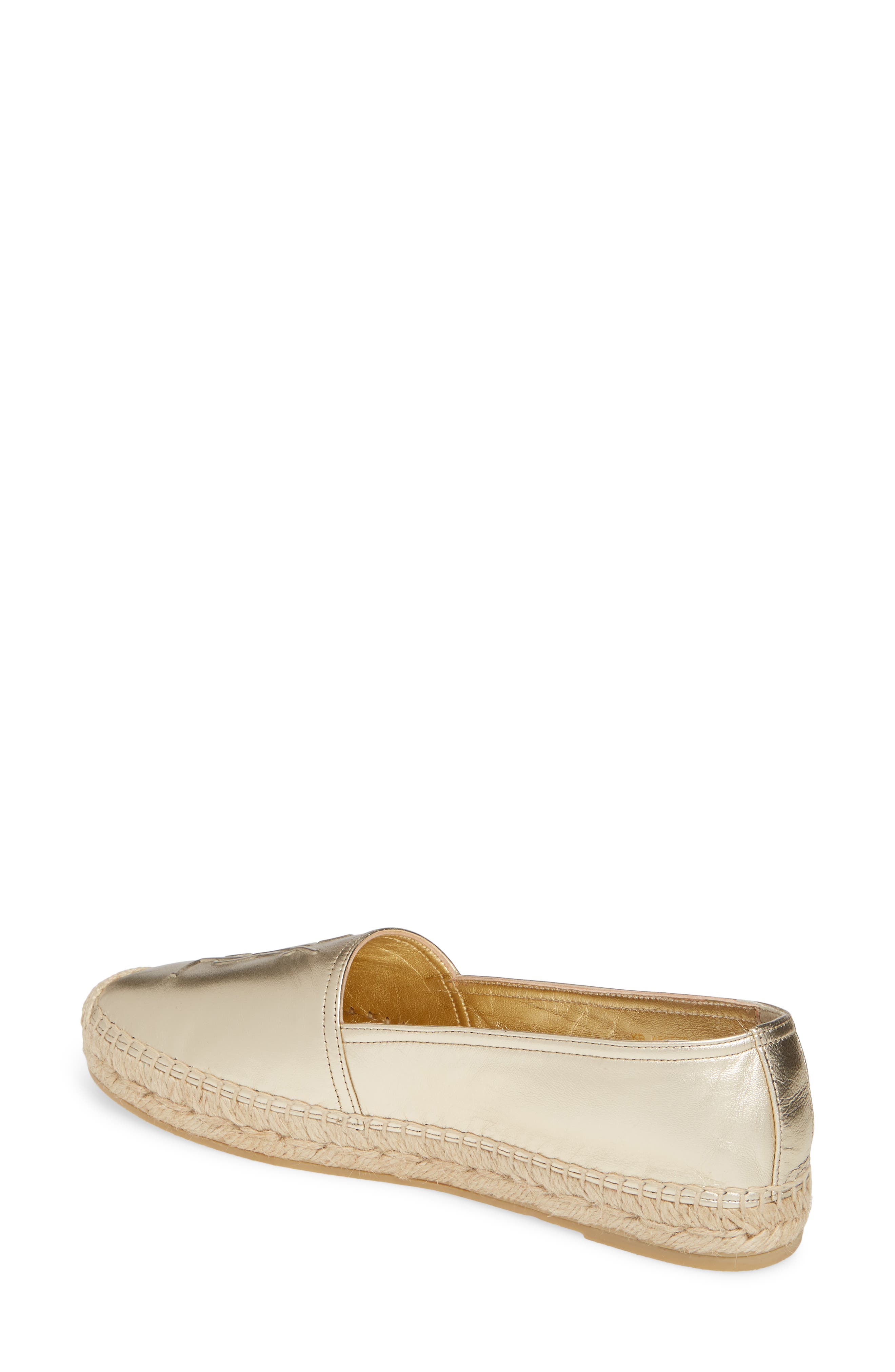 Logo Espadrille, Alternate, color, GOLD