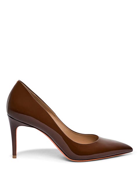 High-Heel Patent Leather Pumps