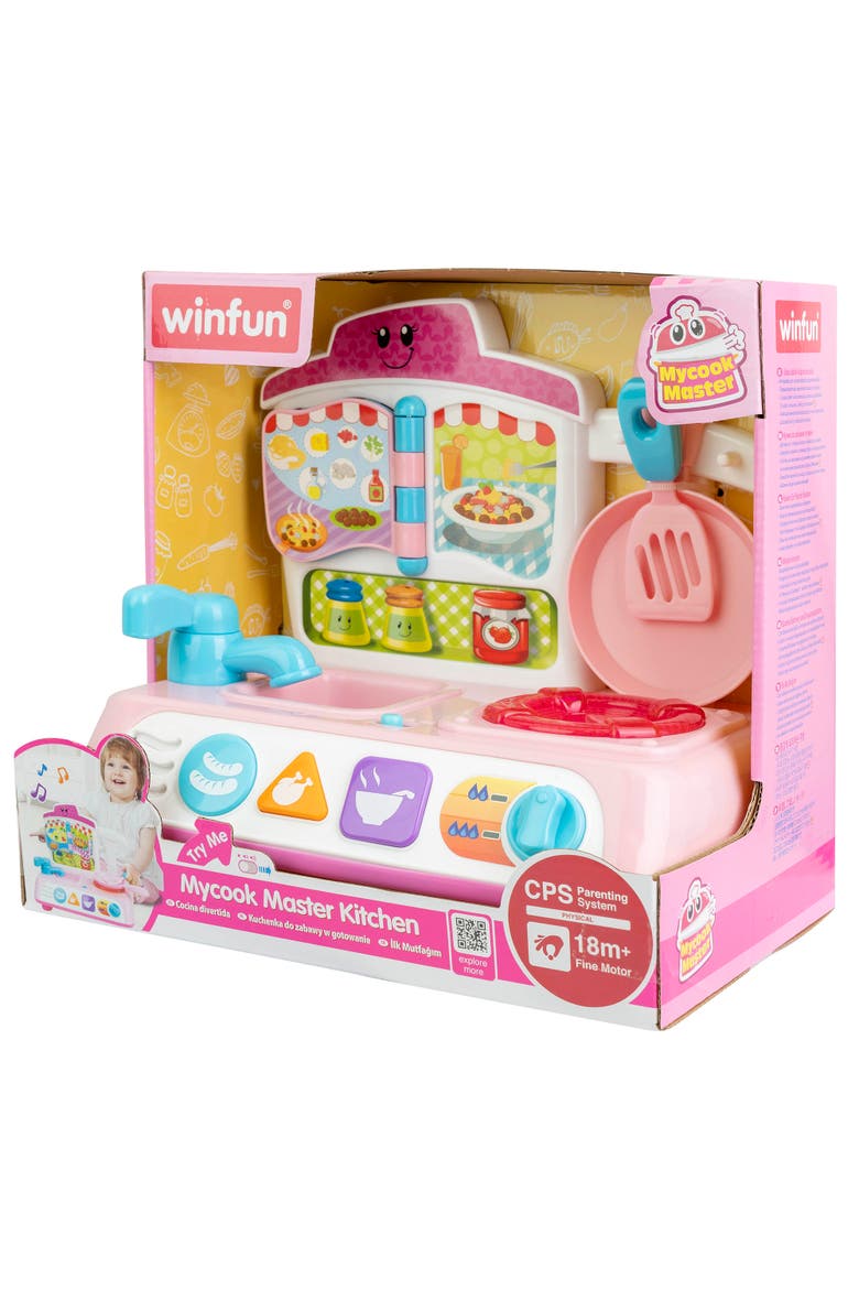 Mycook Master Kitchen 4 Piece Pretend Playset, Alternate, color, Multicolored