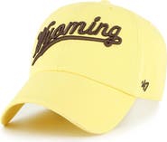 '47 Men's '47 Gold Wyoming Cowboys Vault Clean Up Adjustable Hat