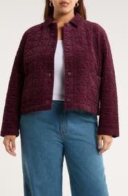 Seasalt Cornwall Incoming Tide Quilted Organic Cotton Corduroy Jacket