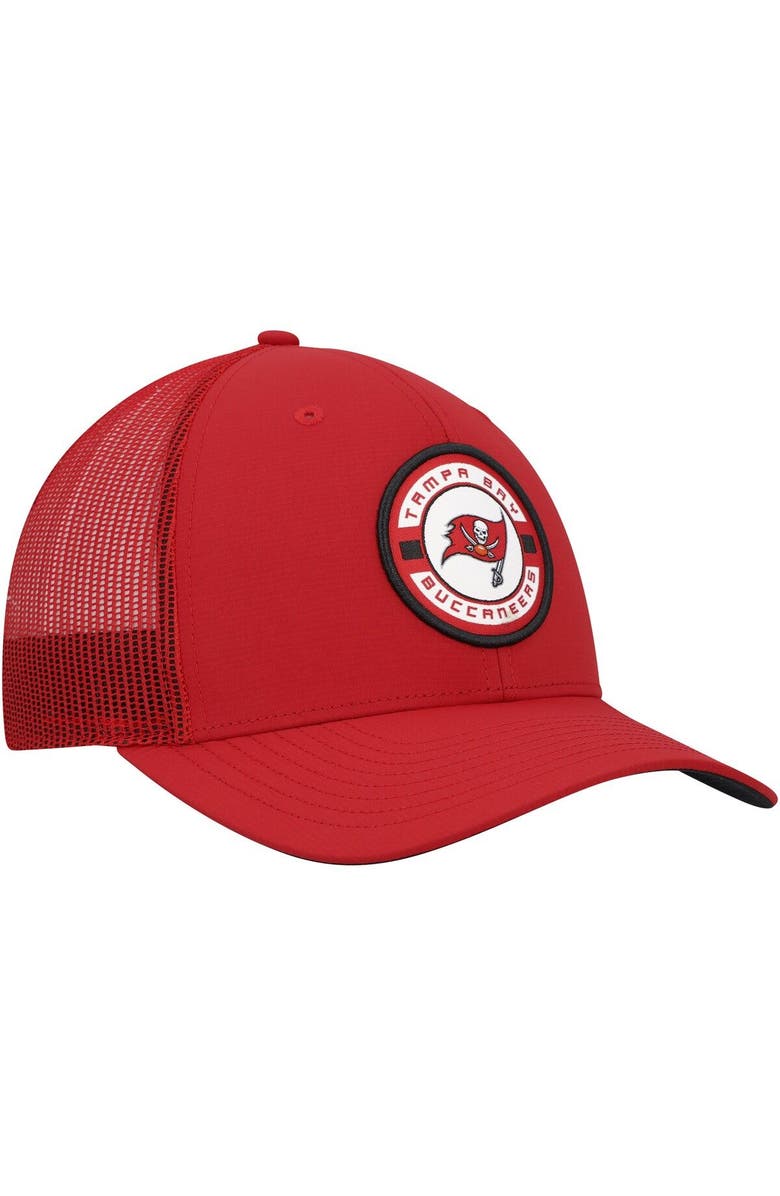 '47 Men's '47 Red Tampa Bay Buccaneers Berm Trucker Adjustable Hat, Alternate, color,