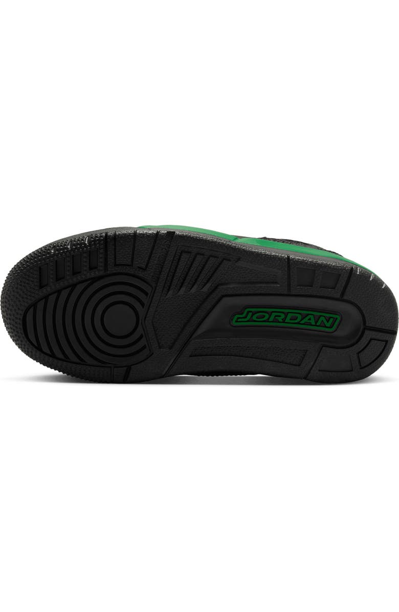 Jordan Kids' Spizike Low Sneaker, Alternate, color, Black/ Anthracite/ Pine Green