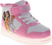 JOSMO Kids' x Disney Princess High Top Light-Up Sneaker