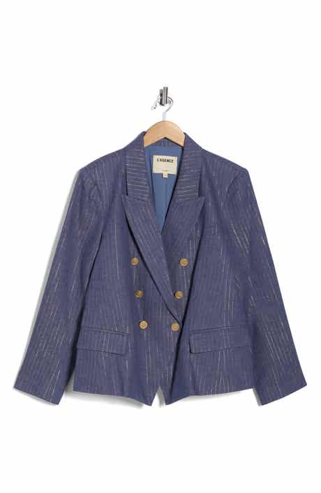 L'AGENCE Kenzie Double Breasted Blazer
