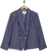 L'AGENCE Kenzie Double Breasted Blazer