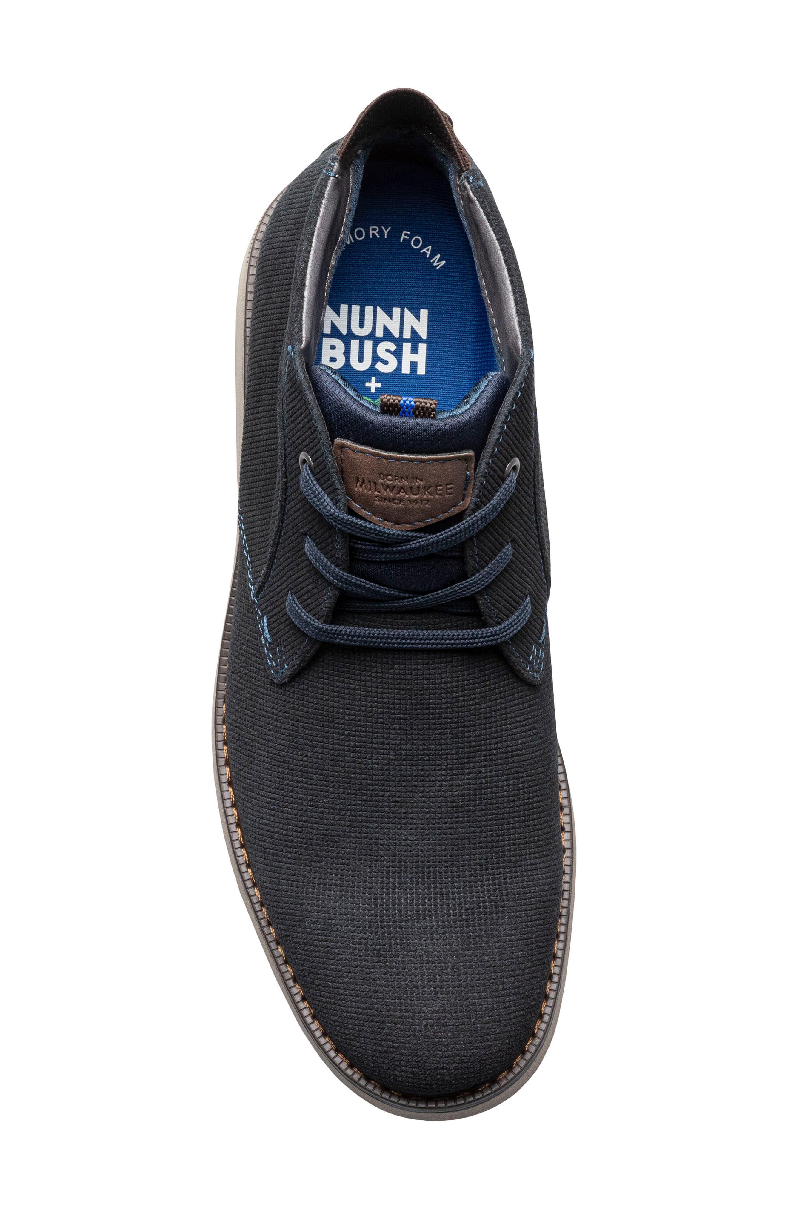 NUNN BUSH Otto Chukka Boot - Wide Width Available, Alternate, color, Navy
