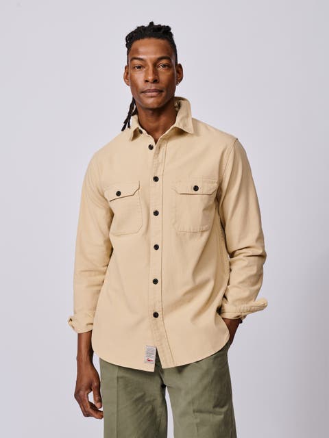 Henderson Canvas Relaxed Fit Overshirt
