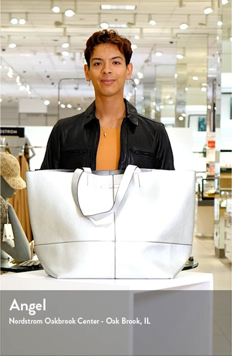 Tink Metallic Tote Bag, sales video thumbnail