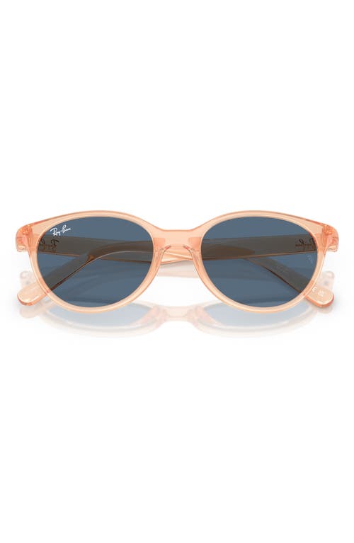 Ray Ban Ray-ban Kids' 45mm Oval Sunglasses In Dark Blue