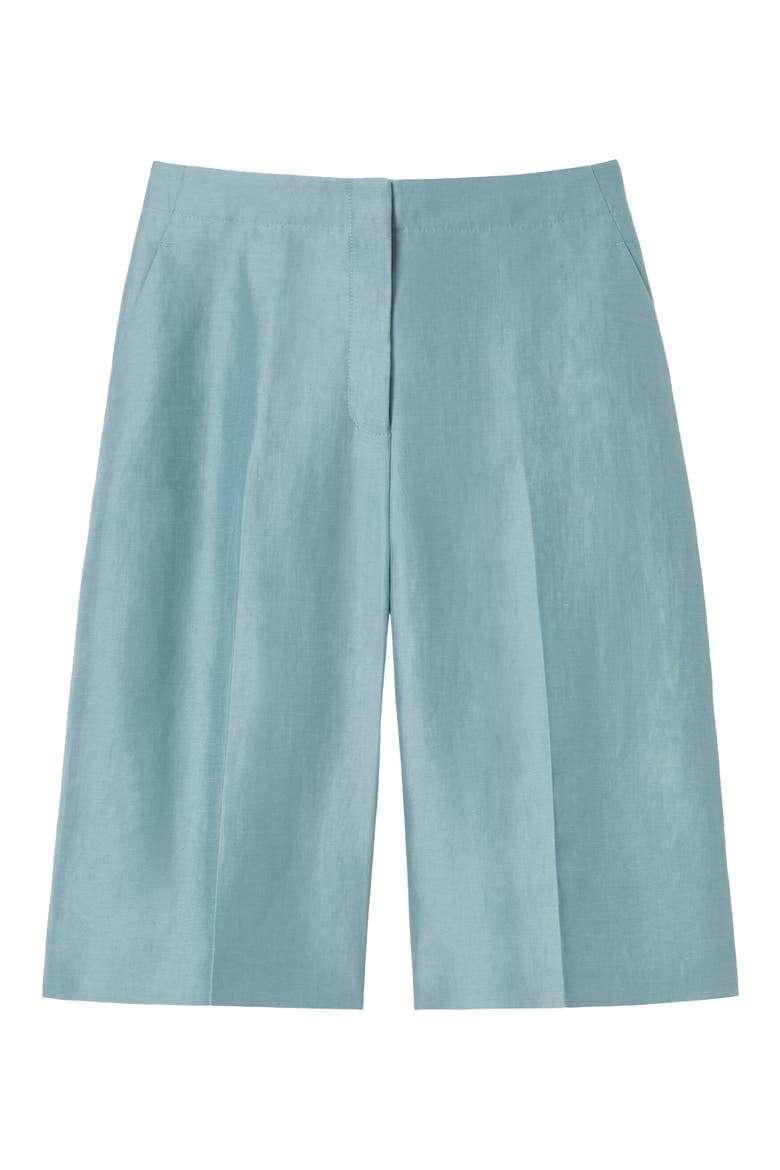 Ryerson Linen Blend Bermuda Shorts, Alternate, color, PAPER BLUE