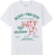 abercrombie kids Kids' Pizza Slice Graphic T-Shirt