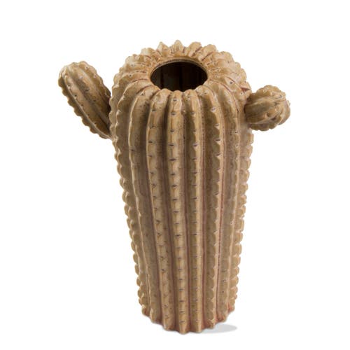 Tag Large Cactus Bud Vase Decorative Ceramic For Everyday Use In Neutral