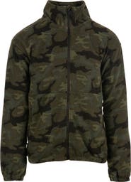 BURNSIDE Polar Fleece Full Zip Jacket