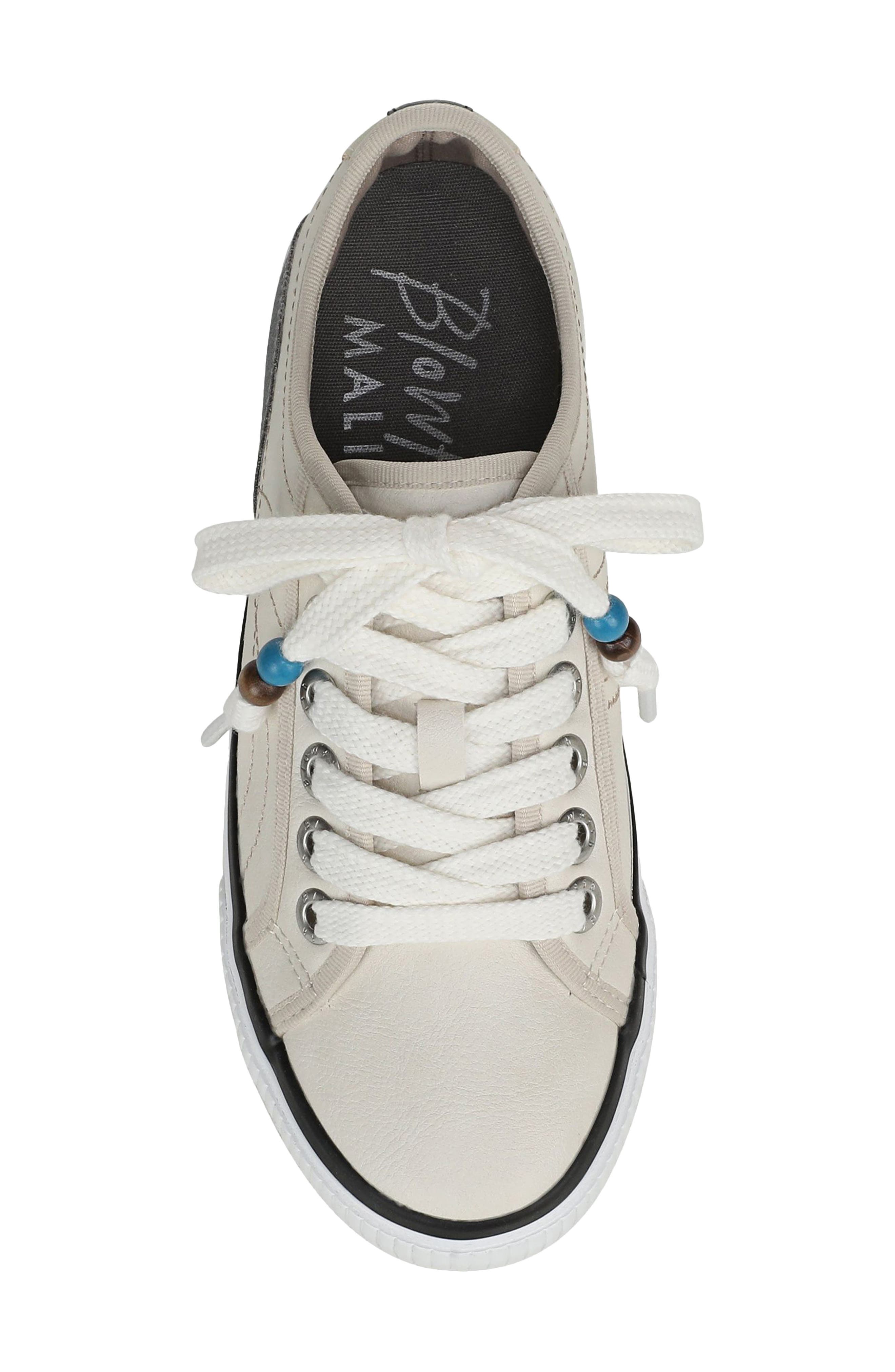 Azure Sneaker, Alternate, color, WHITE SAND FAUX LEATHER