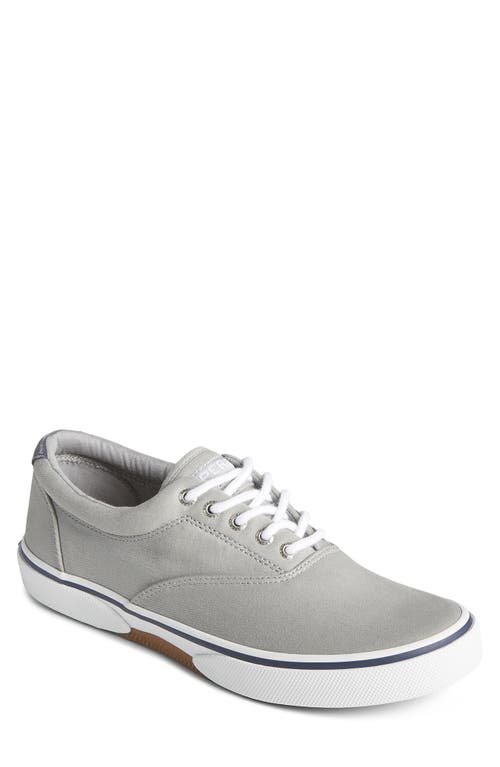Sperry Top-sider® Sperry Halyard Cvo Recycled Cotton Sneaker In Grey