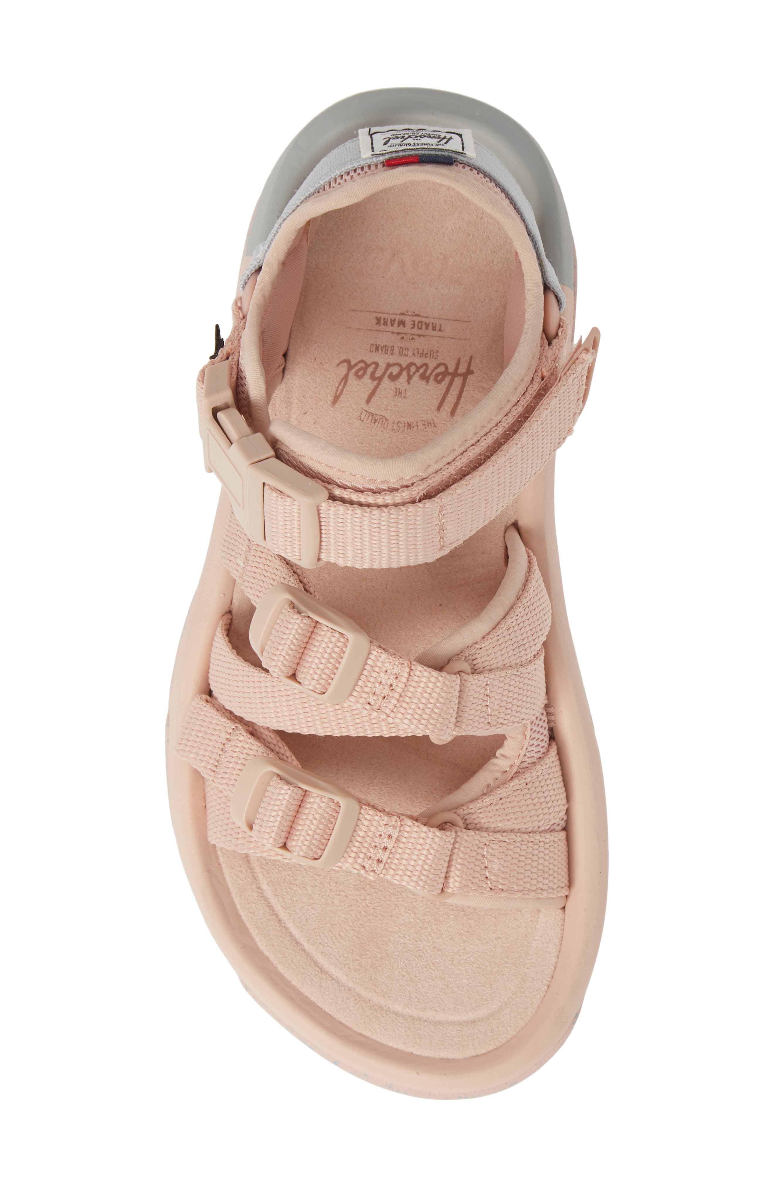 x Herschel Supply Co. Hurricane XLT2 Alp Water Friendly Sandal, Alternate, color, CAMEO ROSE/ GREY FABRIC